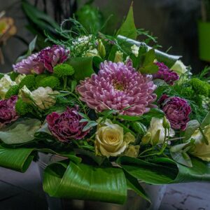 Gerbe rose chrysanthème