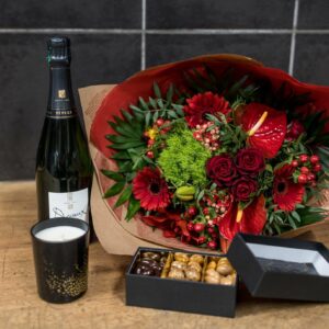 Coffret Cadeau et fleurs